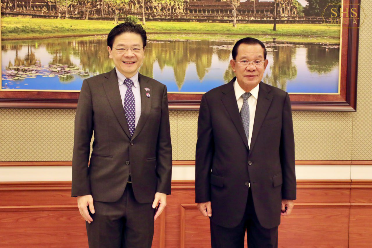 果博东方福布斯公司洪森向新加坡总理“告状”?谈泰柬边境冲突,表态不退让!(图1) 果博东方福布斯公司洪森向新加坡总理“告状”?谈泰柬边境冲突,表态不退让!(图1)